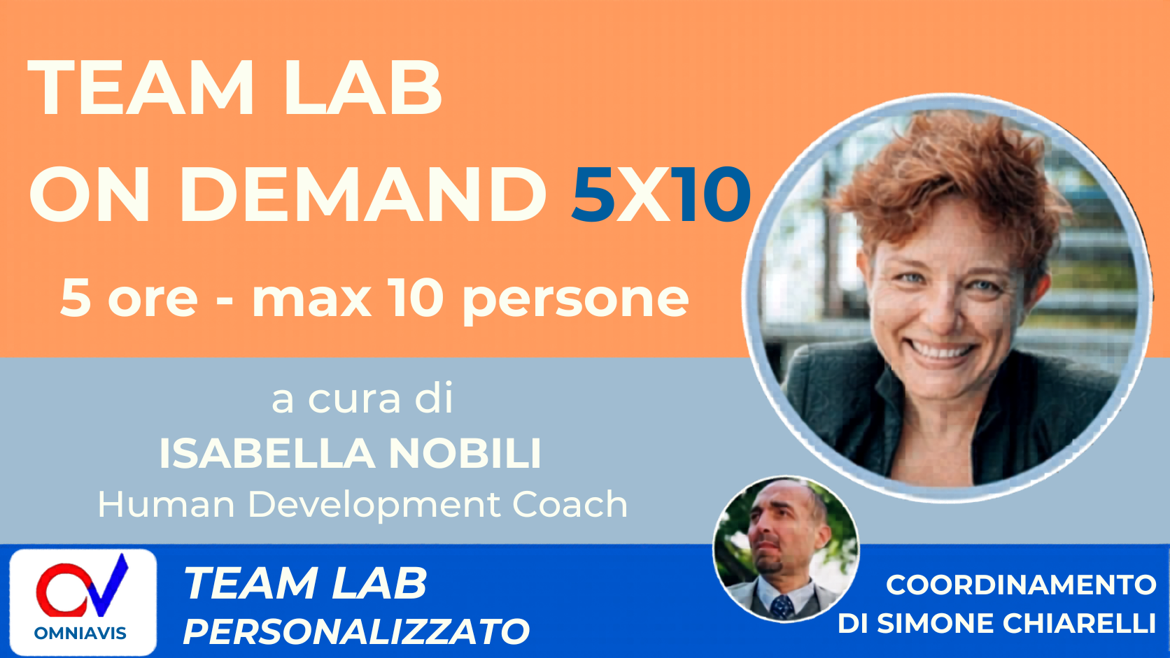 Lab on Demand 5×10: cinque ore, massimo dieci persone